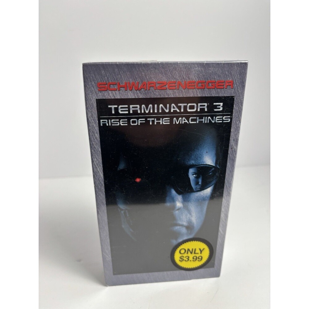 Terminator 3: Rise of the Machines SEALED VHS 2003) Arnold Schwarzenegger Read